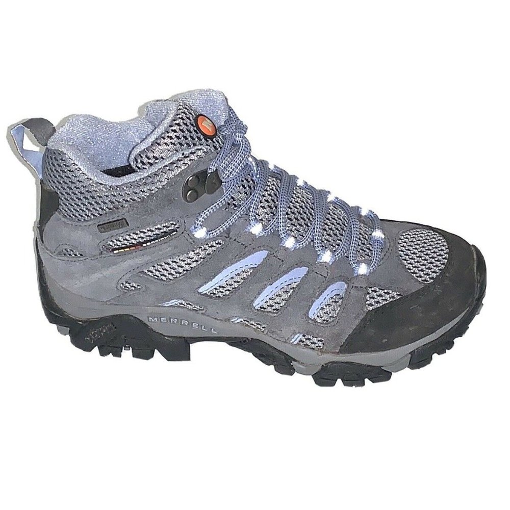 Merrell Womens Sz 6.5 Waterproof Moab Hiking Boots